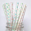 Colorful Paper Straws Dot